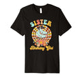 Sister Birthday Rolling Skate Groovy T-Shirt - Aesthetic Graphic Men Women - T-Shirt, Sweatshirt, Hoodie