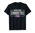 Powered Croquetas Cuban Flag Pride T-Shirt - Unique Graphic Men Women - T-Shirt, Sweatshirt, Hoodie