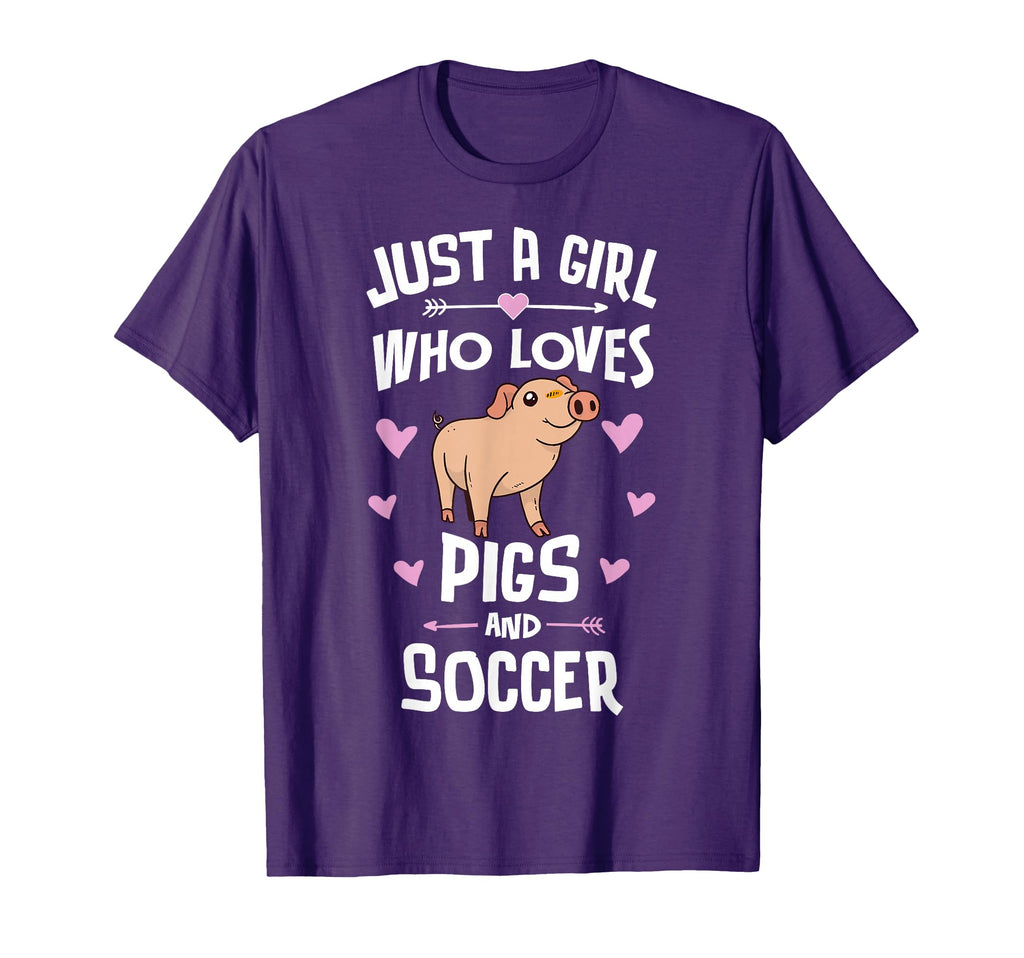 Pigs And Soccer Gifts T-Shirt - Casual Everyday Wear Unisex - T-Shirt, Sweatshirt, Hoodie