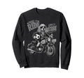 Cocker Spaniel Motorbike Love Sweatshirt - Fun Novelty Design Men Women - T-Shirt, Sweatshirt, Hoodie