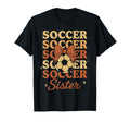 Soccer Coquette Bow Soccer Sister T-Shirt - Aesthetic Graphic for Adults - T-Shirt, Sweatshirt, Hoodie