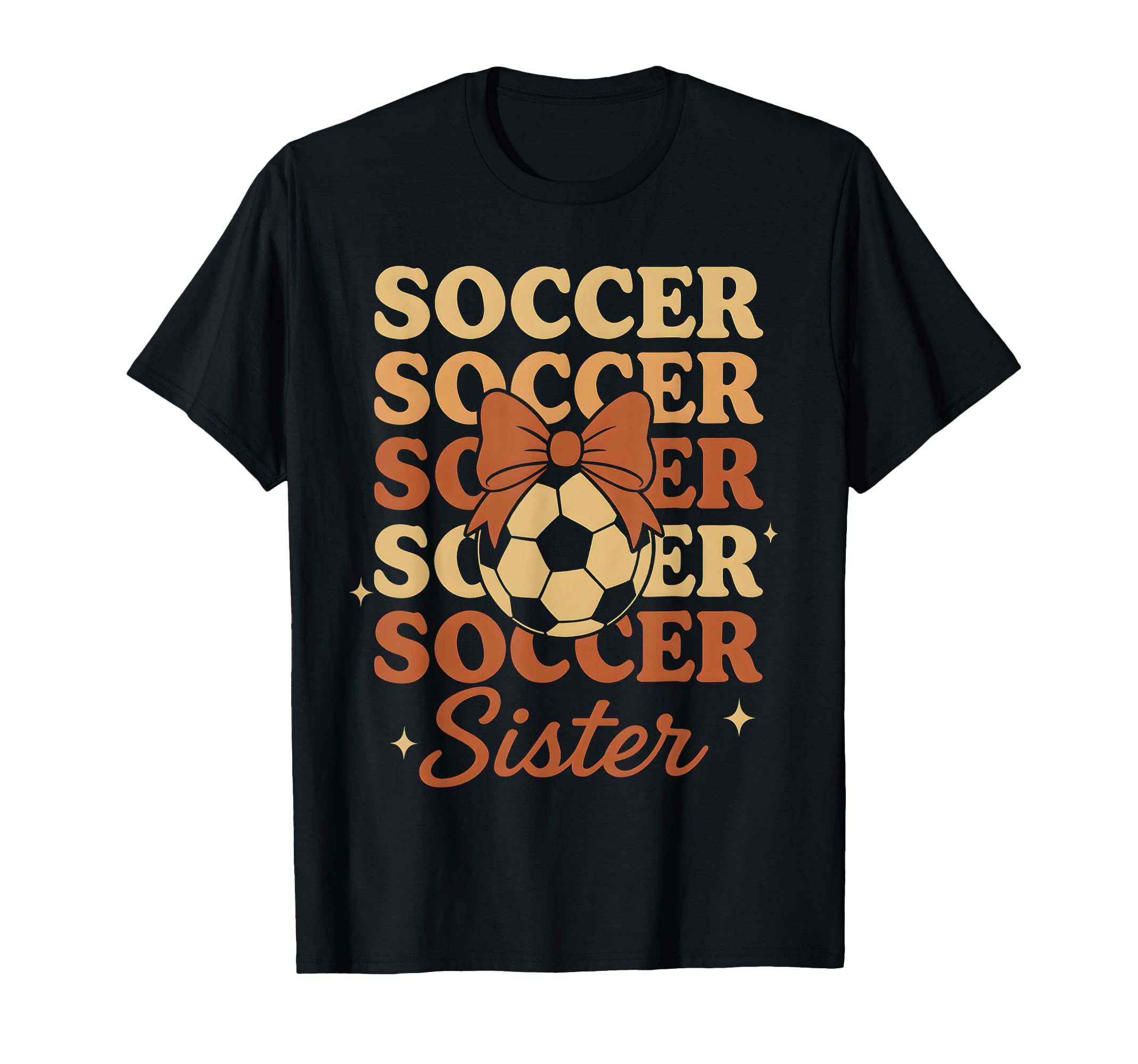 Soccer Coquette Bow Soccer Sister T-Shirt - Aesthetic Graphic for Adults - T-Shirt, Sweatshirt, Hoodie