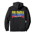 Colombian Flag Pride Colombia Soccer Game Hoodie - Minimalist Print Unisex - T-Shirt, Sweatshirt, Hoodie