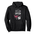 Funny Just Who Loves Soccer Hoodie - Trendy Graphic for Adults - T-Shirt, Sweatshirt, Hoodie