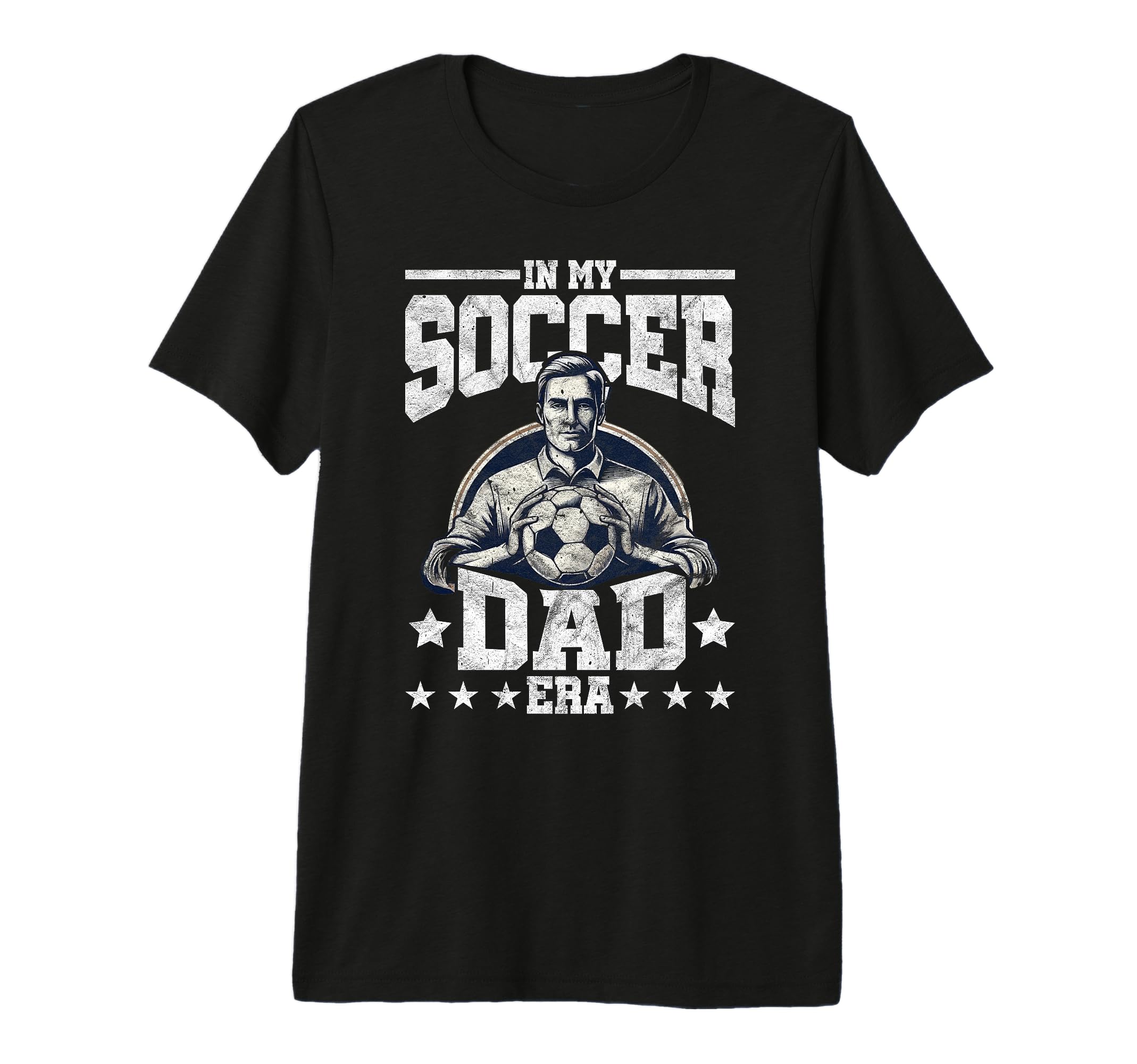 Mens My Soccer Dad Era Tri Blend T-Shirt - Trendy Graphic Men Women - T-Shirt, Sweatshirt, Hoodie