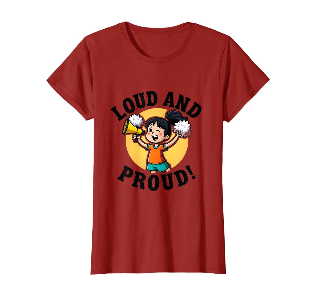 Loud And Proud Soccer Mom Womens T-Shirt - Novelty Apparel Unisex - T-Shirt, Sweatshirt, Hoodie