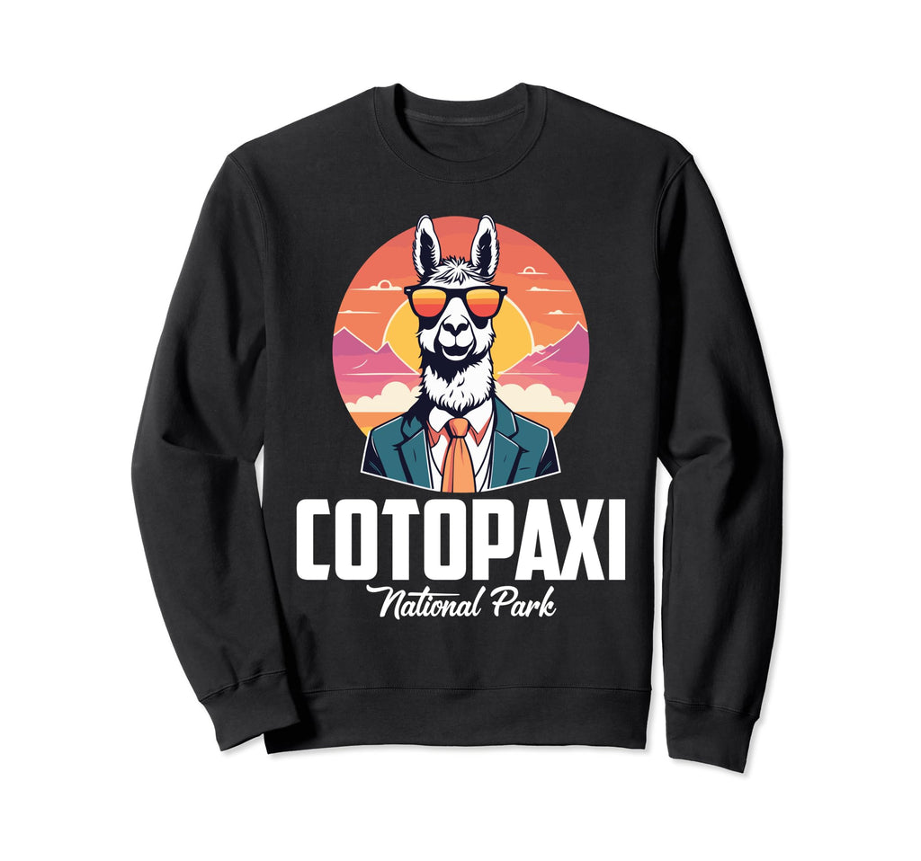 Funny Llama National Park Cotopaxi Sweatshirt - Streetwear Style Men Women - T-Shirt, Sweatshirt, Hoodie