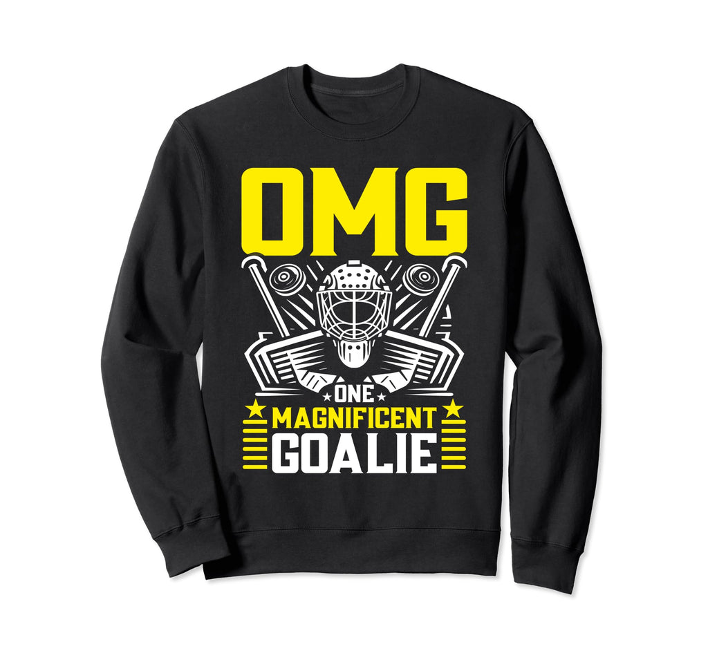 Goaltender Ice Hockey Player Ice Sweatshirt - Streetwear Style Unisex - T-Shirt, Sweatshirt, Hoodie