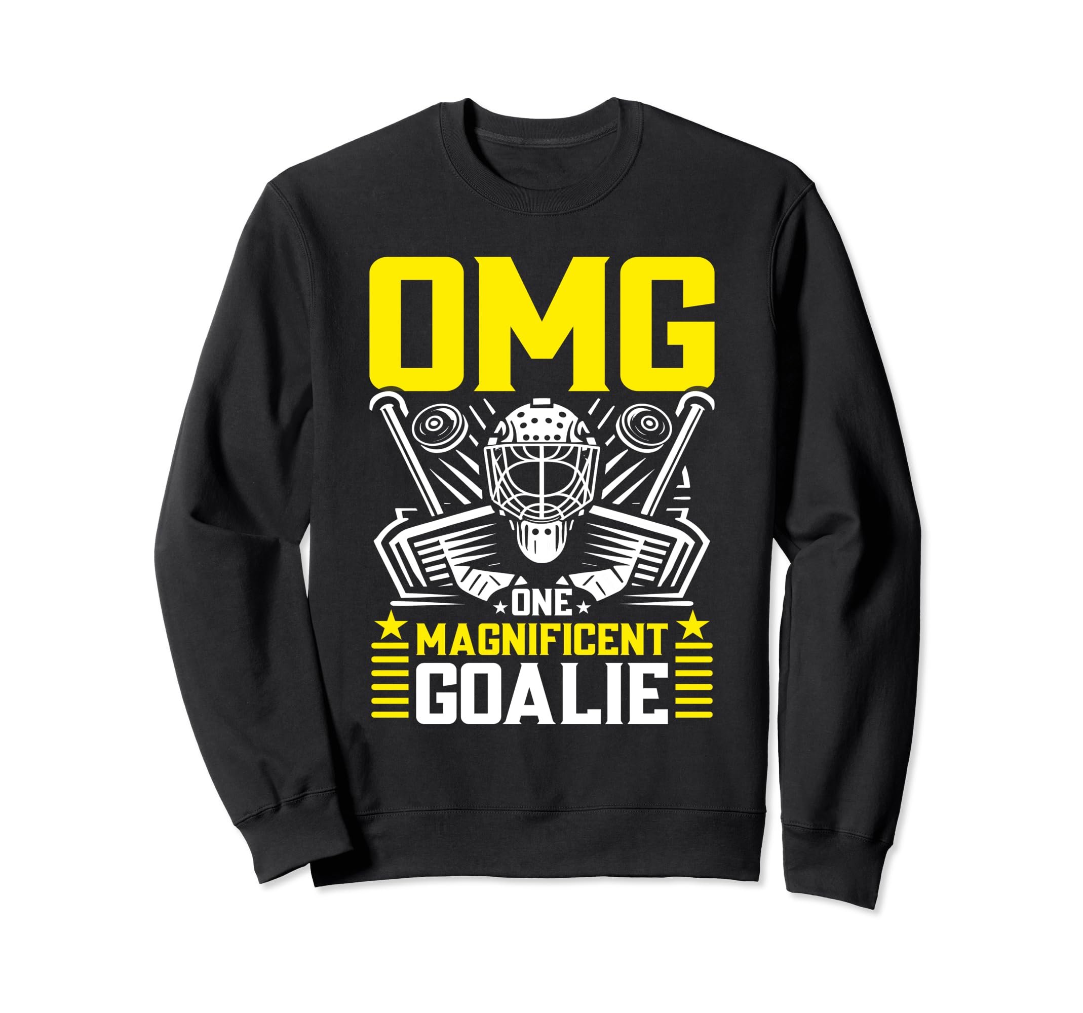 Goaltender Ice Hockey Player Ice Sweatshirt - Streetwear Style Unisex - T-Shirt, Sweatshirt, Hoodie