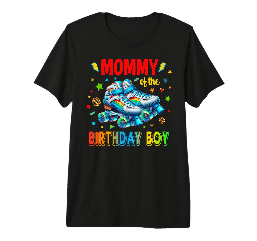 Roller Skates Birthday Party Skating Tri T-Shirt - Minimalist Print Unisex - T-Shirt, Sweatshirt, Hoodie