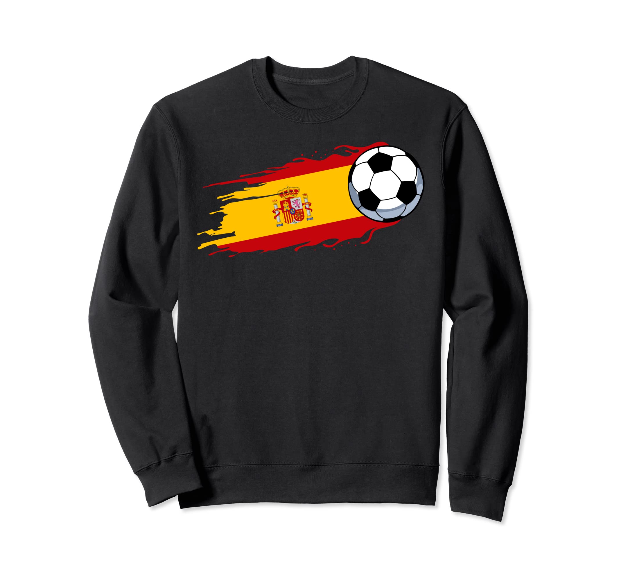 Spanish Flag Football Fan Soccer Team Sweatshirt - Minimalist Print Unisex - T-Shirt, Sweatshirt, Hoodie