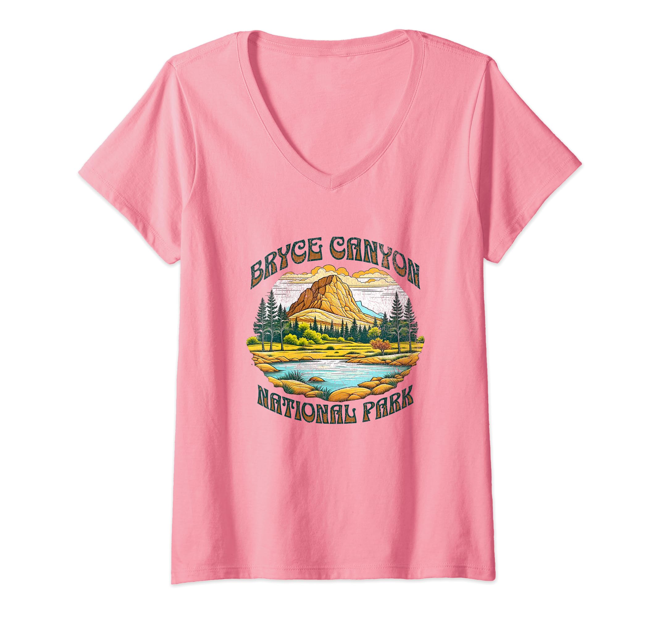 Bryce Canyon National Park Utah Usa Outdoor T-Shirt - Graphic Print Unisex - T-Shirt, Sweatshirt, Hoodie