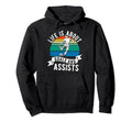 Lifes About Goals And Assists Soccer Hoodie - Trendy Graphic Men Women - T-Shirt, Sweatshirt, Hoodie