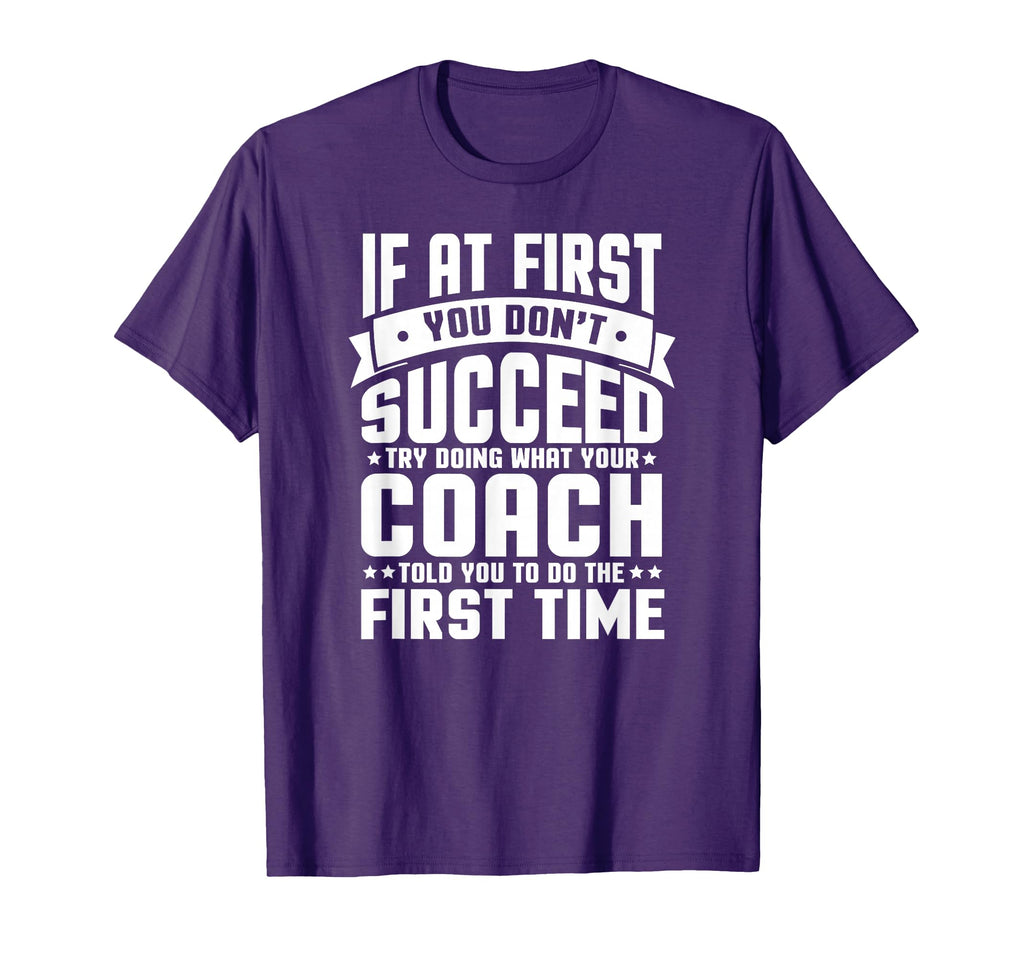 First You Dont Succeed Try Doing T-Shirt - Minimalist Print for Adults - T-Shirt, Sweatshirt, Hoodie