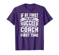 First You Dont Succeed Try Doing T-Shirt - Minimalist Print for Adults - T-Shirt, Sweatshirt, Hoodie