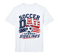 Mens Soccer Dad Summer Sidelines T-Shirt - Minimalist Print Men Women - T-Shirt, Sweatshirt, Hoodie