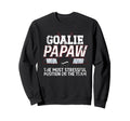 Ice Hockey Goalie Papaw Funny Ice Sweatshirt - Minimalist Print Unisex - T-Shirt, Sweatshirt, Hoodie