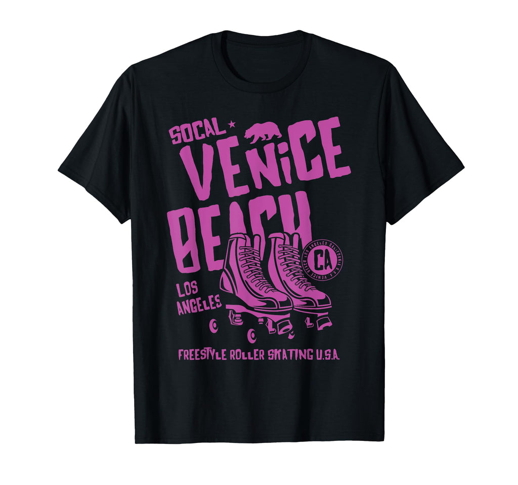 Venice Beach California Roller Skate T-Shirt - Unique Graphic Unisex - T-Shirt, Sweatshirt, Hoodie