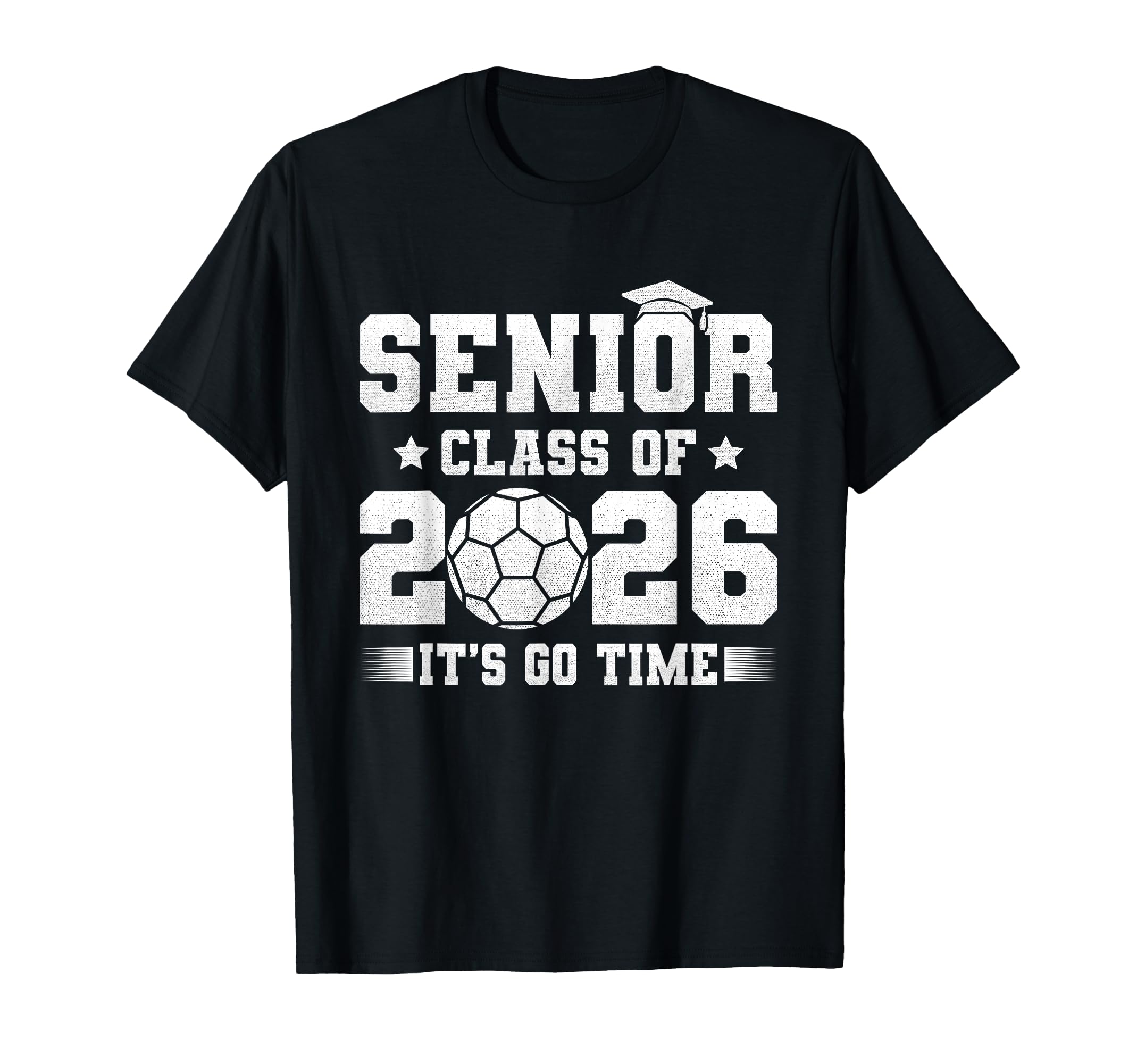 Senior Class 2026 Soccer Graduation T-Shirt - Trendy Graphic Unisex - T-Shirt, Sweatshirt, Hoodie