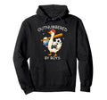 Outnumbered Goose Mothers Day Mom Life Hoodie - Trendy Graphic Men Women - T-Shirt, Sweatshirt, Hoodie