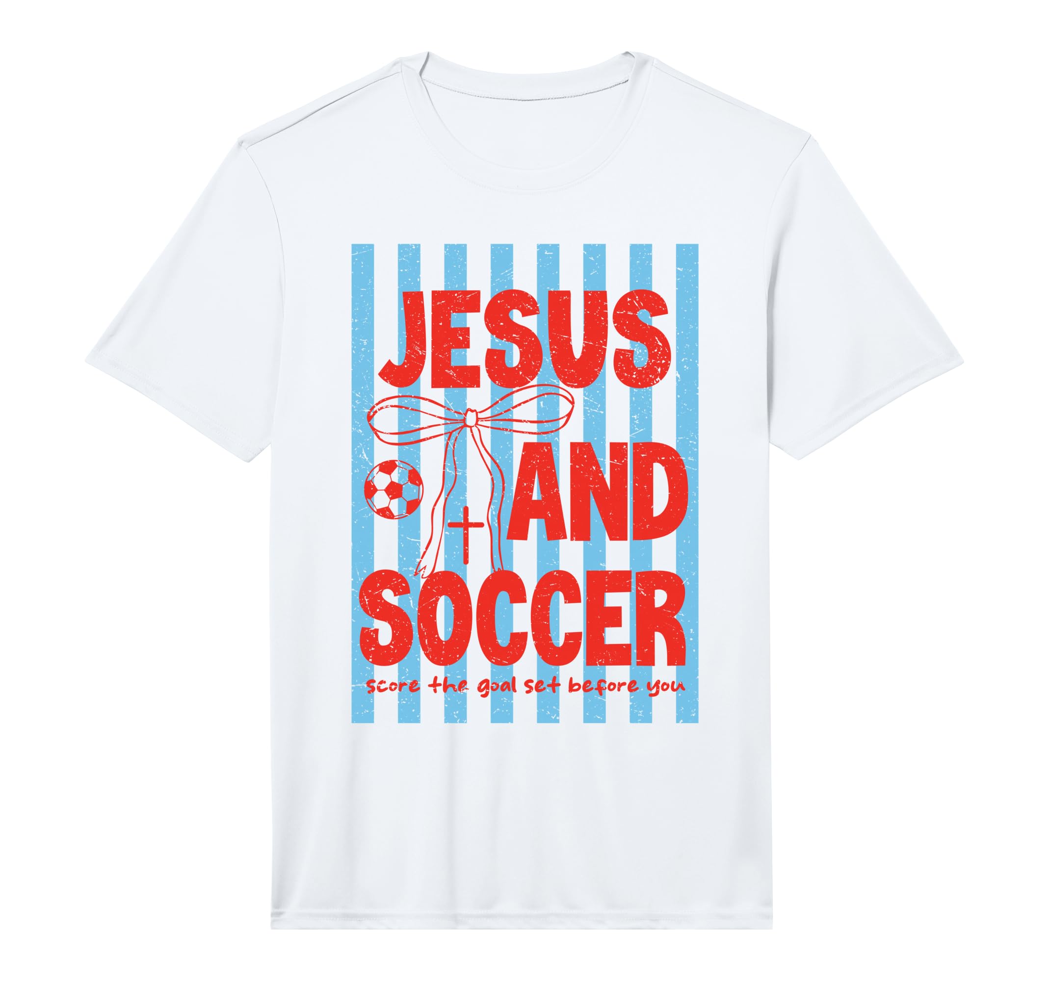 Preepy Jesus And Soccer Reglious T-Shirt - Streetwear Style Men Women - T-Shirt, Sweatshirt, Hoodie