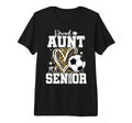 Proud Aunt 2026 Senior Soccer T-Shirt - Fun Novelty Design Men Women - T-Shirt, Sweatshirt, Hoodie