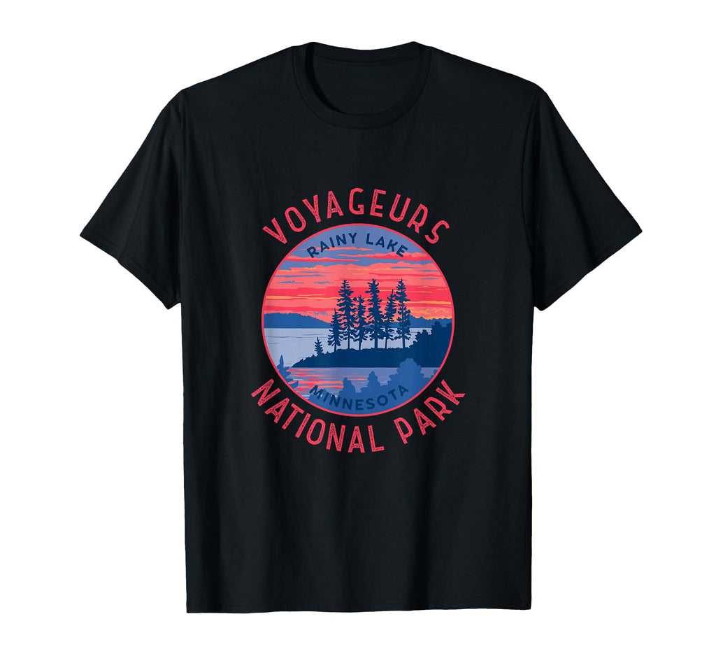 Voyageurs National Park Rainy Lake T-Shirt - Fun Novelty Design Unisex - T-Shirt, Sweatshirt, Hoodie