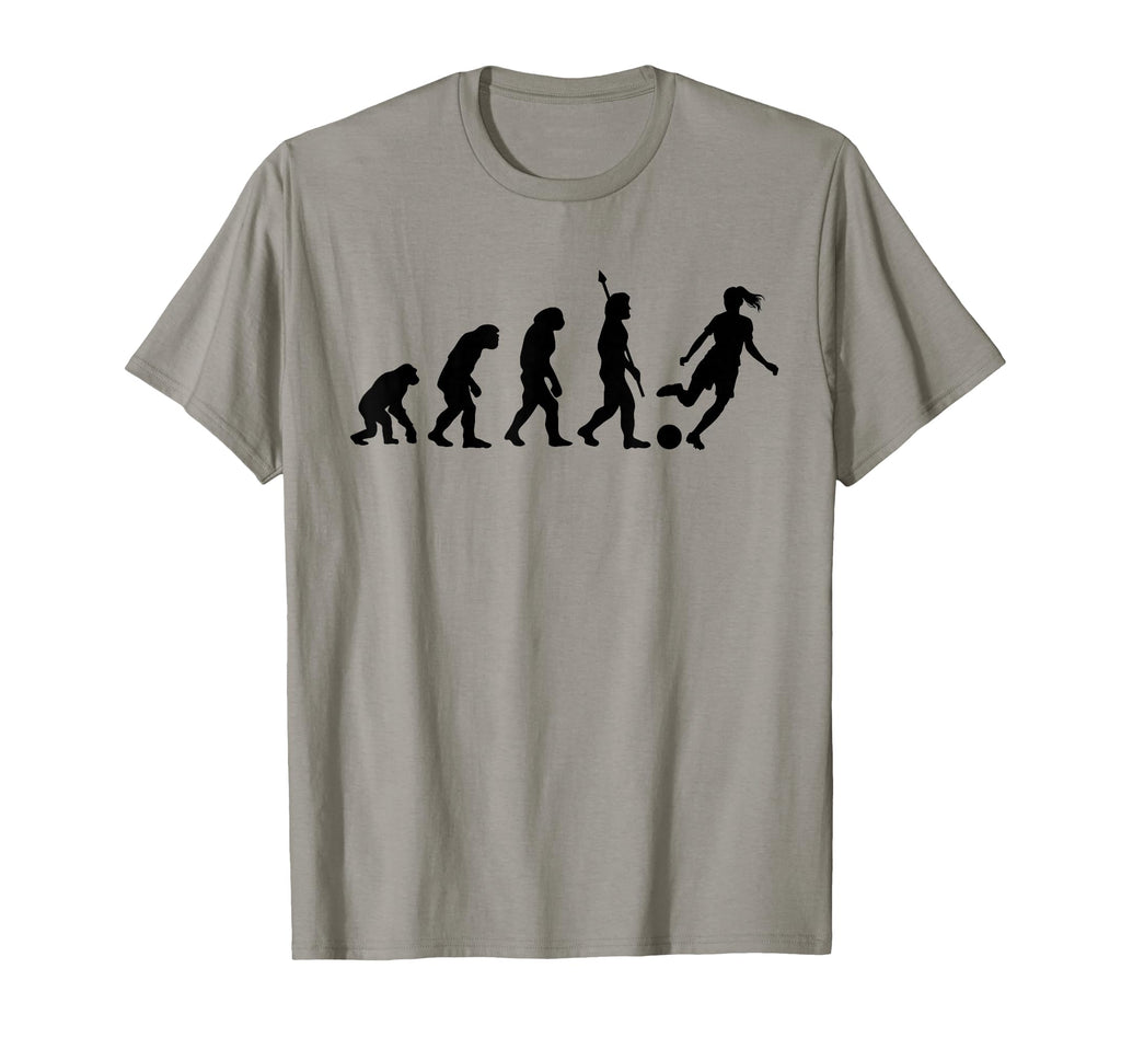 Soccer Evolution Play Like T-Shirt - Custom Art Print Unisex - T-Shirt, Sweatshirt, Hoodie