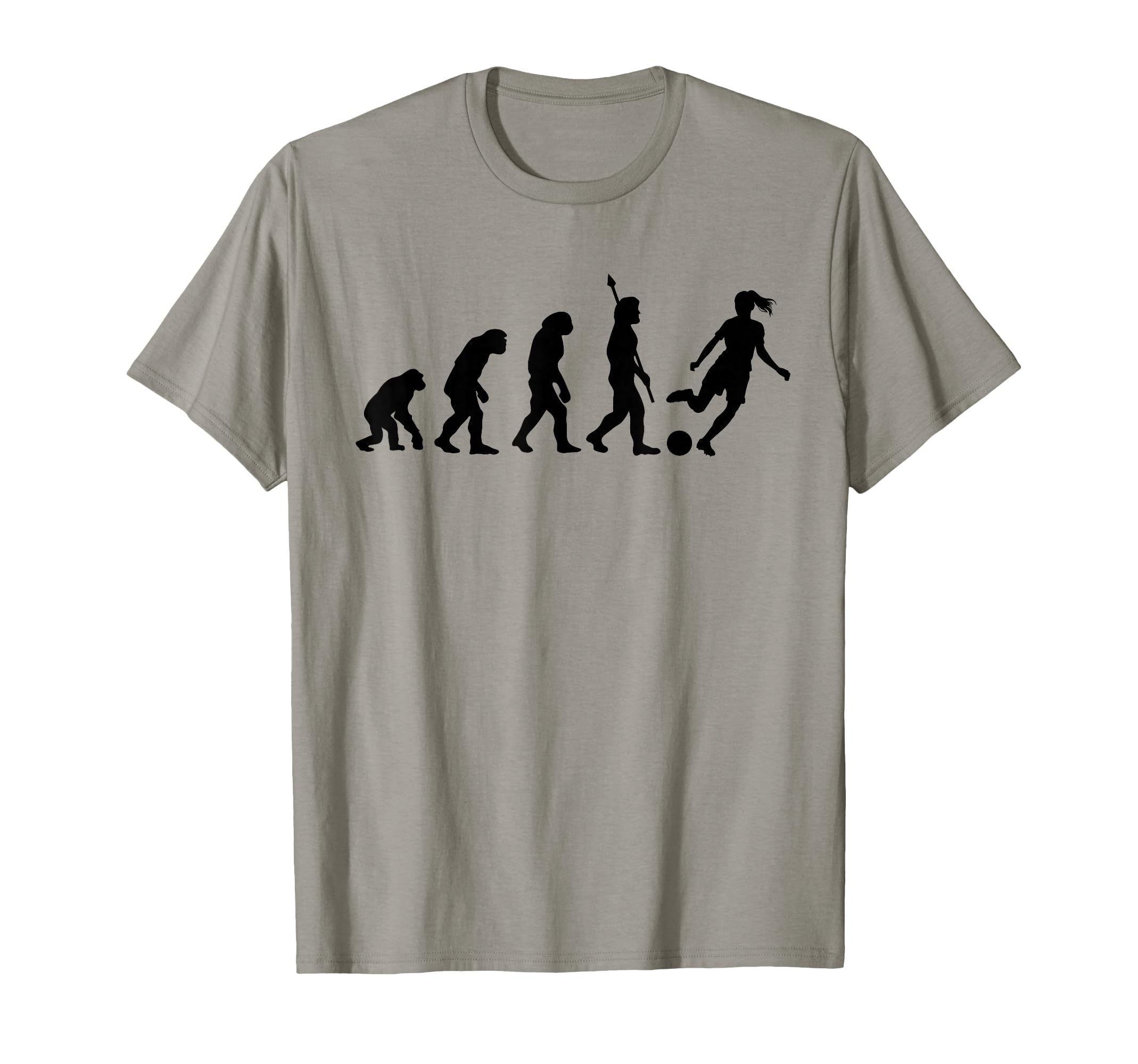 Soccer Evolution Play Like T-Shirt - Trendy Graphic Unisex - T-Shirt, Sweatshirt, Hoodie