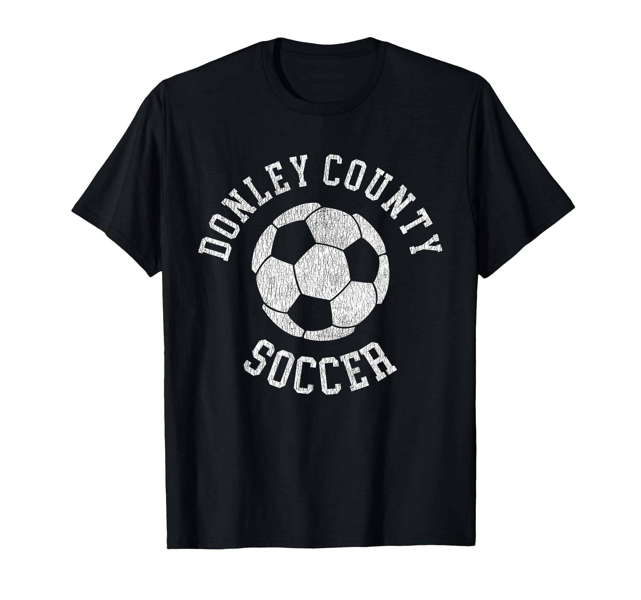 Donley County Soccer Distressed 90S T-Shirt - Unique Graphic Unisex - T-Shirt, Sweatshirt, Hoodie