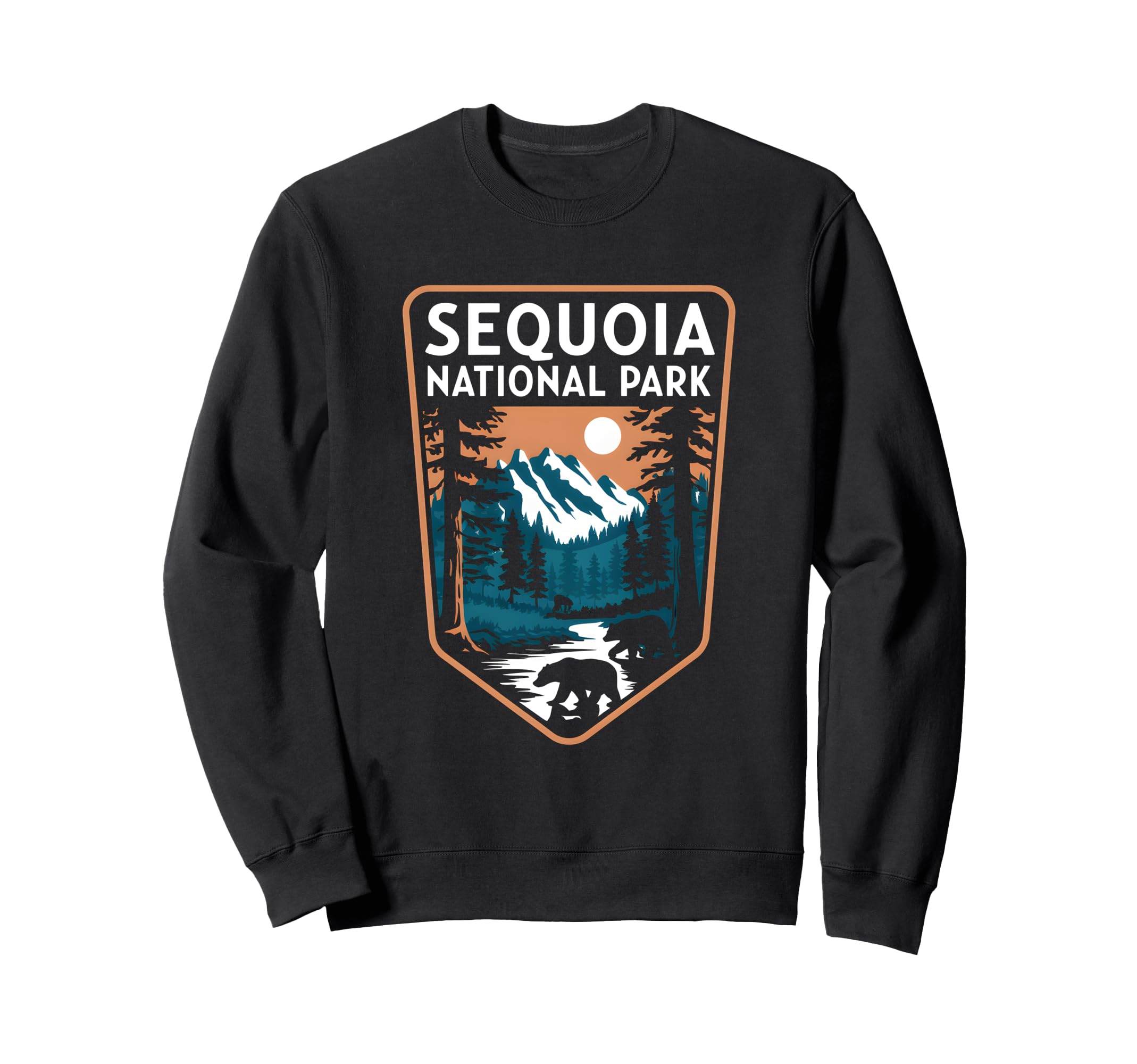 Sequoia National Park Mountain Sweatshirt - Fun Novelty Design for Adults - T-Shirt, Sweatshirt, Hoodie