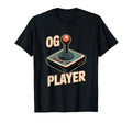 Og Player Arcade Joystick Old T-Shirt - Fun Novelty Design Men Women - T-Shirt, Sweatshirt, Hoodie