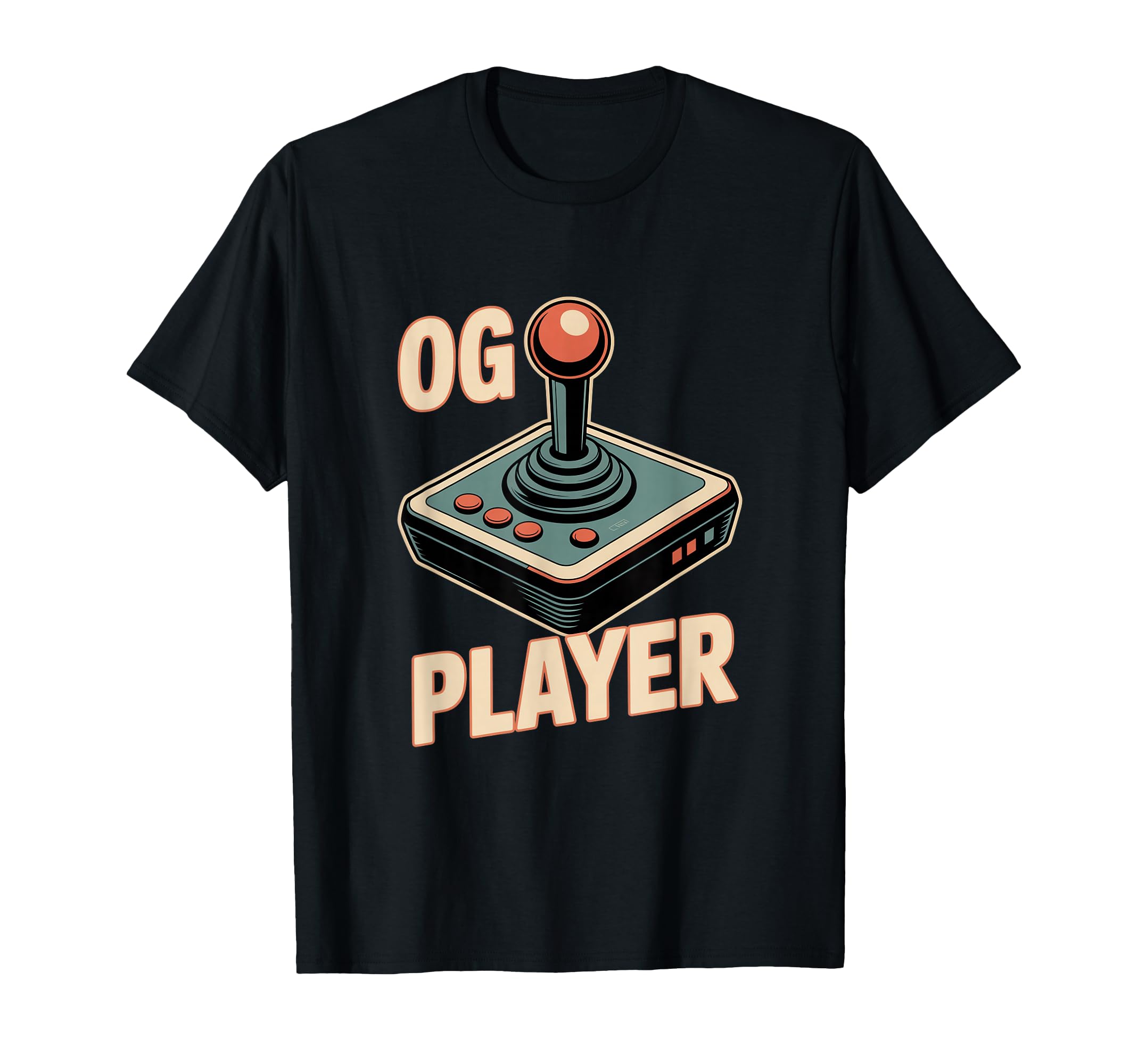 Og Player Arcade Joystick Old T-Shirt - Fun Novelty Design Men Women - T-Shirt, Sweatshirt, Hoodie