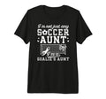 Im Soccer Goalie Aunt Soccer Keeper Auntie T-Shirt - Trendy Graphic Unisex - T-Shirt, Sweatshirt, Hoodie