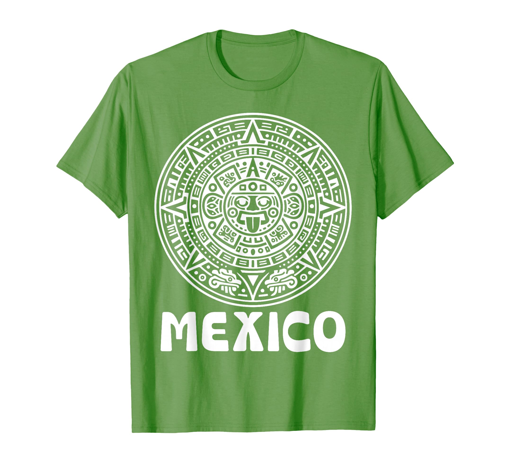 Aztec Calendar Futbol Mexico Soccer T-Shirt - Aesthetic Graphic Men Women - T-Shirt, Sweatshirt, Hoodie