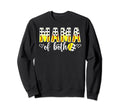 Mama Both Softball Soccer Mom Sweatshirt - Minimalist Print Men Women - T-Shirt, Sweatshirt, Hoodie