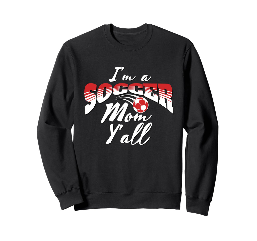 Mom Soccer Lover Soccer Mom Gift Sweatshirt - Custom Art Print for Adults - T-Shirt, Sweatshirt, Hoodie