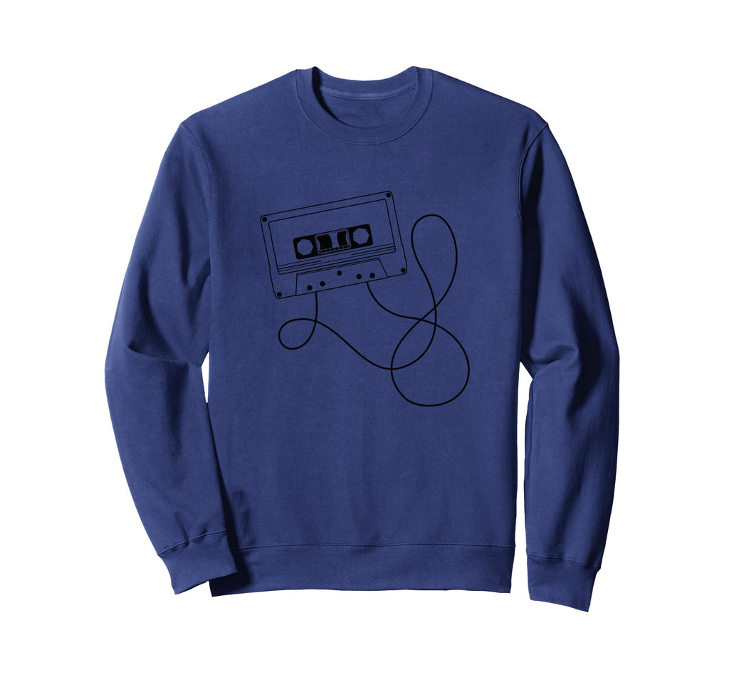 Cassette Tape Analog Mixtape Tone Music Hoodie - Novelty Apparel for Adults - T-Shirt, Sweatshirt, Hoodie