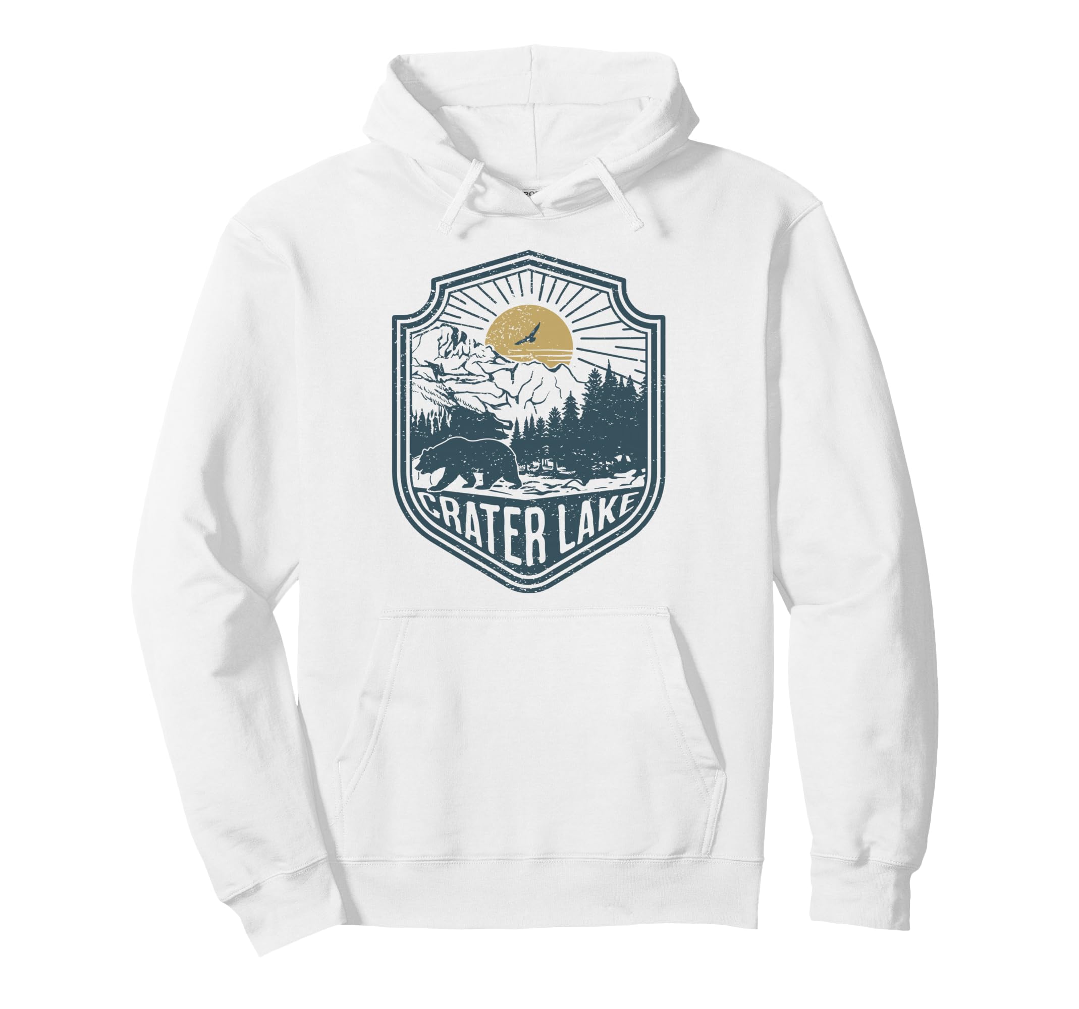 Crater Lake National Park Oregon Usa Hoodie - Novelty Apparel Unisex - T-Shirt, Sweatshirt, Hoodie