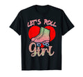 Lets Roll Who Loves Roller Skating T-Shirt - Graphic Print for Adults - T-Shirt, Sweatshirt, Hoodie