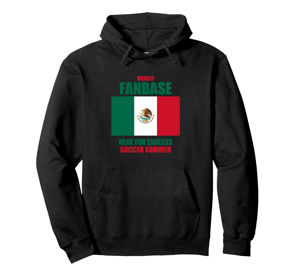 Soccer Fan 2026 Mexico Football Hoodie - Fun Novelty Design for Adults - T-Shirt, Sweatshirt, Hoodie