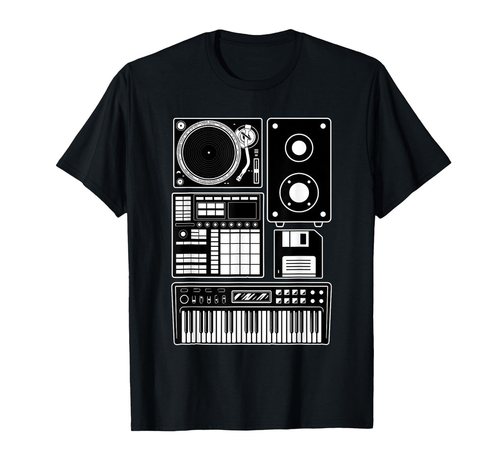 Funny Old School Hip Hop Rapper Beat T-Shirt - Novelty Apparel for Adults - T-Shirt, Sweatshirt, Hoodie