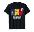 Romania Flag Romanian Soccer Flag T-Shirt - Novelty Apparel Men Women - T-Shirt, Sweatshirt, Hoodie