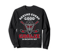 Hockey Goalkeeper Mask Player Sweatshirt - Fun Novelty Design Unisex - T-Shirt, Sweatshirt, Hoodie