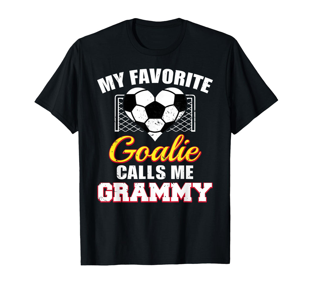 My Favorite Goalie Calls Me Grammy T-Shirt - Aesthetic Graphic for Adults - T-Shirt, Sweatshirt, Hoodie