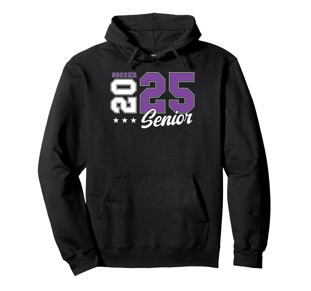 Soccer Senior Night Soccer Senior 2025 Hoodie - Custom Art Print Unisex - T-Shirt, Sweatshirt, Hoodie