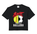 Busy Raising Ballers Softball Soccer Hoodie - Trendy Graphic Men Women - T-Shirt, Sweatshirt, Hoodie