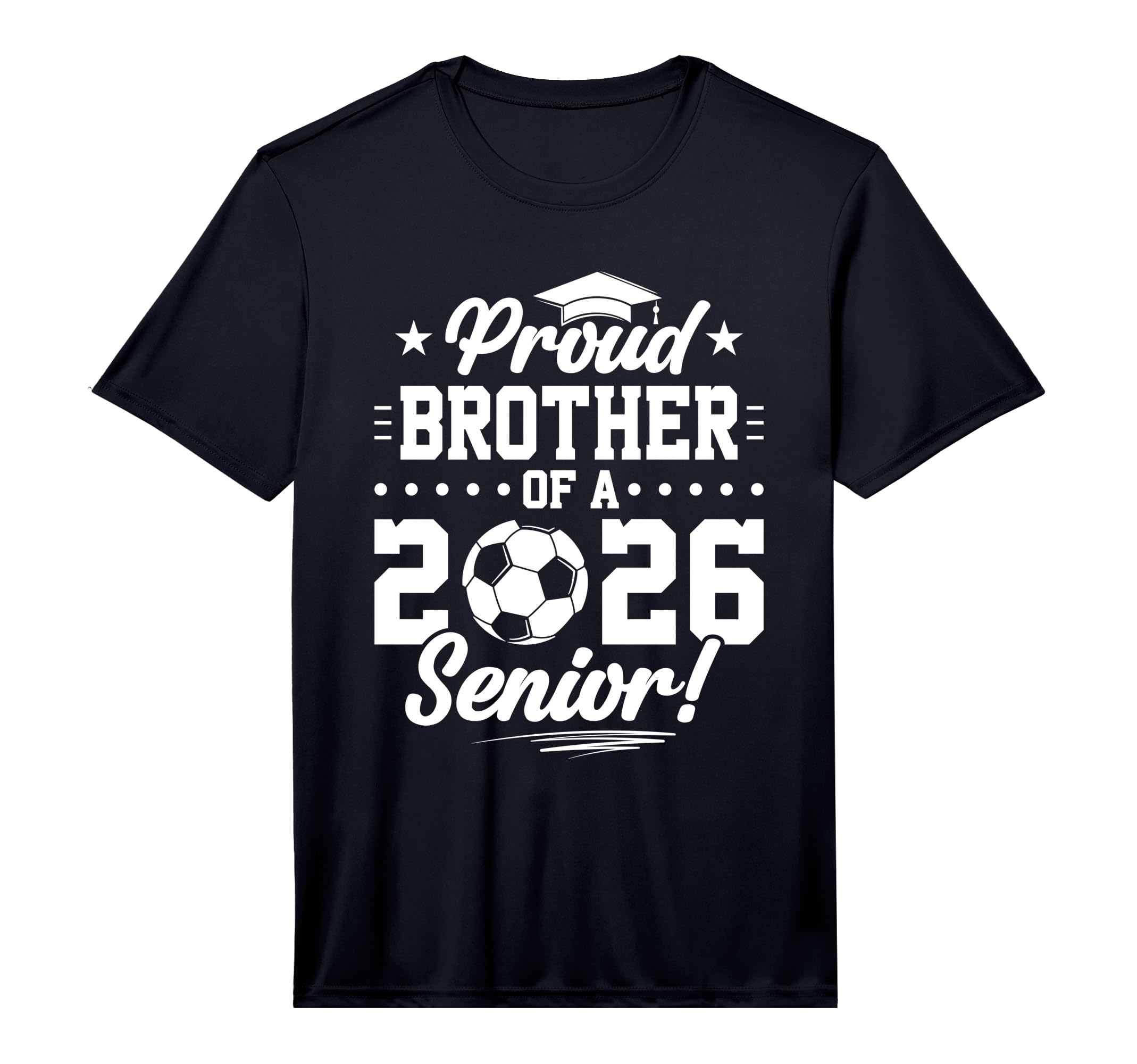 Mens Proud Brother 2026 Senior T-Shirt - Fun Novelty Design for Adults - T-Shirt, Sweatshirt, Hoodie