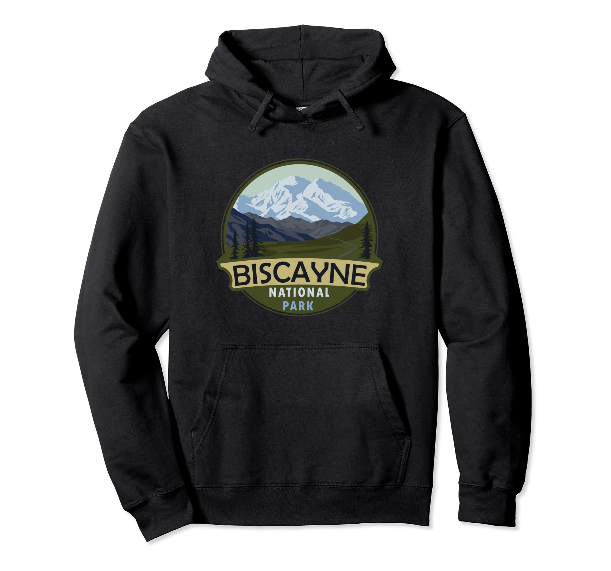 Biscayne National Park Mountain Hiking Hoodie - Graphic Print Unisex - T-Shirt, Sweatshirt, Hoodie