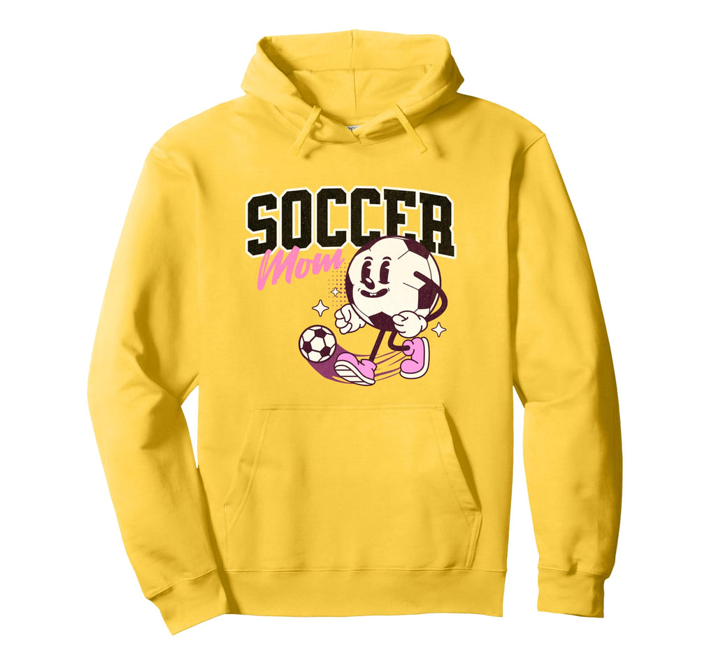 Soccer Mom Cartoon Hoodie - Streetwear Style Men Women - T-Shirt, Sweatshirt, Hoodie